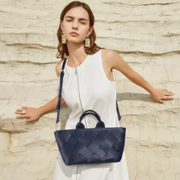 Versatile BOSTANTEN Woven Tote Bag for Women - Stylish & Durable