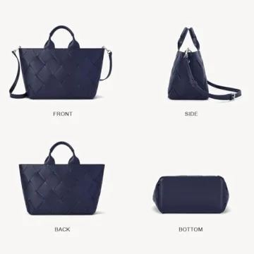 Versatile BOSTANTEN Woven Tote Bag for Women - Stylish & Durable