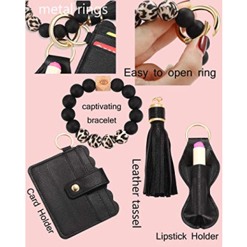 BVGA Wristlet Keychain Bracelet for Stylish Convenience