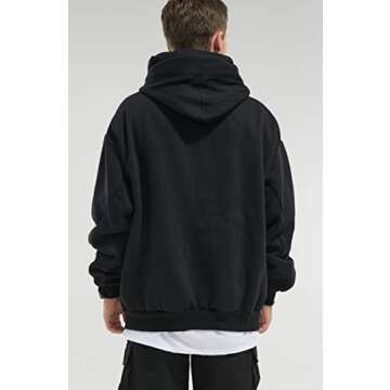 Eocicvvi Fleece Hoodie for Men - Stylish & Comfortable Pullover