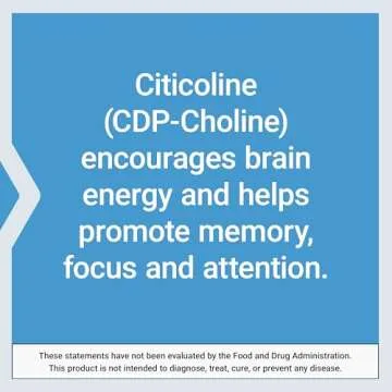 Life Extension Citicoline for Brain Health and Focus