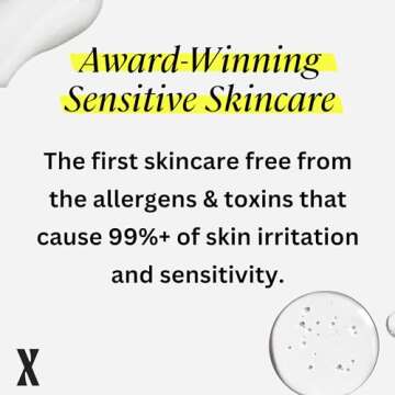 Untoxicated Moisturizing Lotion - Daily Face Moisturizer & Body Lotion for Sensitive Skin - Ceramides & Hyaluronic Acid - No Common Irritants - Non-Comedogenic - Oil-Free - Fragrance Free - 10 Ounce