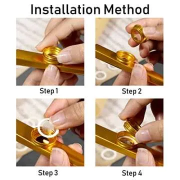 6PCS Metal Kazoo Flutes - Fun Musical Toy for All Ages