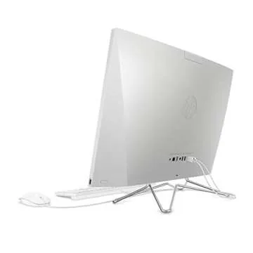 HP All-in-One 27" Desktop Computer, 11th Generation Intel Core i5-1135G7 Processor, Intel Iris Xe Graphics, 8 GB RAM, 512 GB SSD, Windows 11 Home (27-dp1370, Natural Silver)