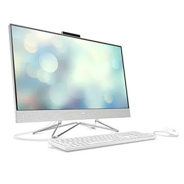 HP All-in-One 27" Desktop Computer, 11th Generation Intel Core i5-1135G7 Processor, Intel Iris Xe Graphics, 8 GB RAM, 512 GB SSD, Windows 11 Home (27-dp1370, Natural Silver)