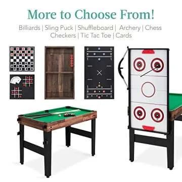 Best Choice Products 13-in-1 Game Table for Family Fun