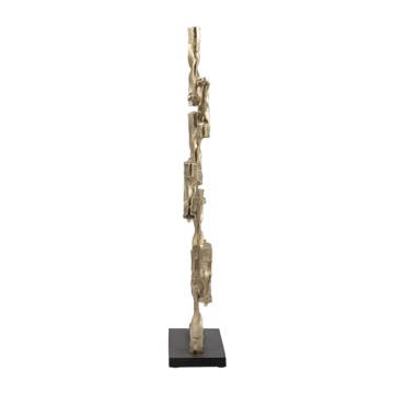 Sagebrook Home 23" Gold Aluminum Stacking Sculpture