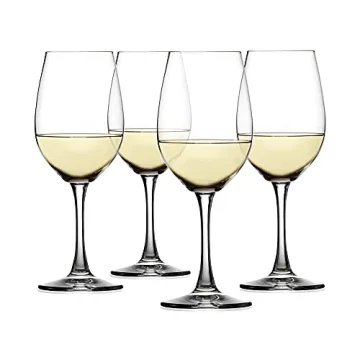 Elegant Spiegelau White Wine Glass Set of 4 for Gifting