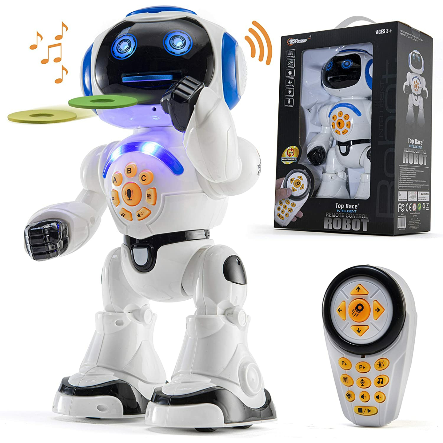RC Robot Toy - Educational Fun for Kids Ages 3-9