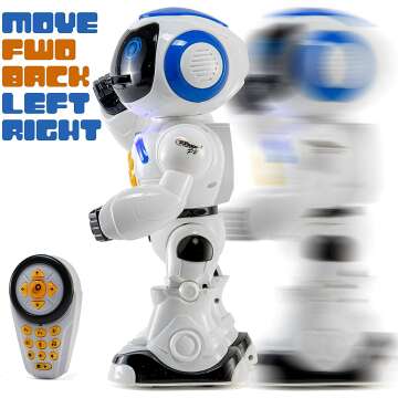 RC Robot Toy - Educational Fun for Kids Ages 3-9