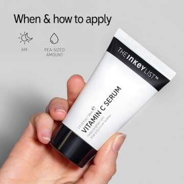 The INKEY List Vitamin C Serum, Helps Brighten Skin, 1.01 fl oz