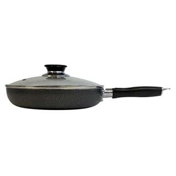 Wee's Beyond Non-Stick Fry Pan with Lid - 8 Inch Kitchen Essential