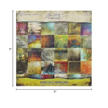 Tim Holtz Idea-ology PAPER STASH 8X8 IDEA ABANDONED