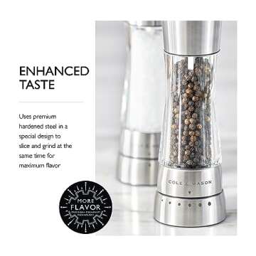 Cole & Mason Derwent Grinder Set - Stylish Culinary Gift