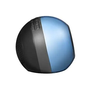 iHome Alarm Clock Radio with Bluetooth Speaker and Color Changing Lamp, USB Charging, and Speakerphone for Home, Office, or Dorm (IBT29BX6)