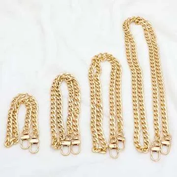 Versatile Iron Replacement Flat Chains for Bag Enthusiasts