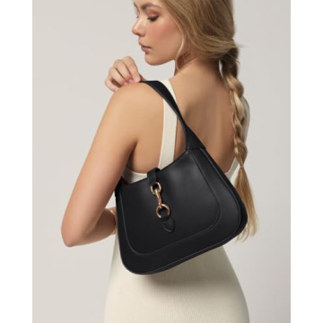 Chic Women’s Vegan Leather Hobo Shoulder Bag