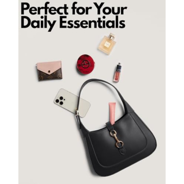 Chic Women’s Vegan Leather Hobo Shoulder Bag