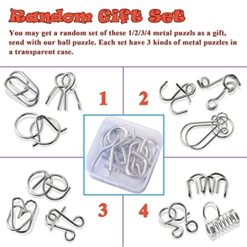 KINGOU Wooden Sphere Puzzle - Brain Teasers for All Ages