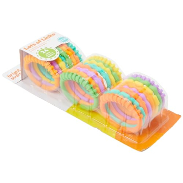 Bright Starts Lots of Links Rings Toys for Babies 0 Months Plus