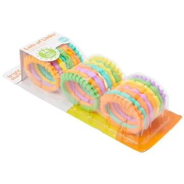 Bright Starts Lots of Links Rings Toys for Babies 0 Months Plus