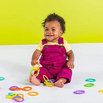 Bright Starts Lots of Links Rings Toys for Babies 0 Months Plus