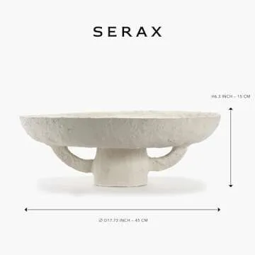 Serax Decorative Tray | Earth interior accessories by Marie Michielssen | Paper Mache Table Decor an...