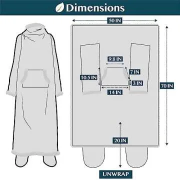 PAVILIA Sherpa Blanket with Sleeves, Foot Pocket for Women Men Adults, Thick Wearable Blanket Throw Wrap, Fleece Warm Snuggle Blanket Robe, Cozy Gift Ideas Wife Mom, Checkered Red