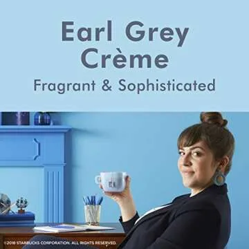 Teavana Earl Grey Crème, Black Tea With Lavender and Vanilla Notes, 60 Count (4 Packs of 15 Sachets...