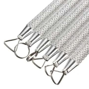 COMIART 6 PCS Sludge Pottery Clay Scraper Clay Sculpting Modelling Tools