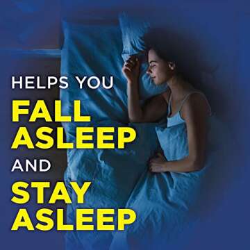 Amazon Basic Care Ibuprofen PM, Ibuprofen 200 mg and Diphenhydramine Citrate 38 mg Tablets, Pain Reliever and Nighttime Sleep-Aid, 20 Count