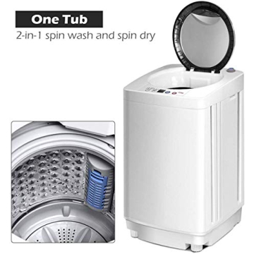 Giantex Portable Washing Machine - 8 LBS Compact Washer