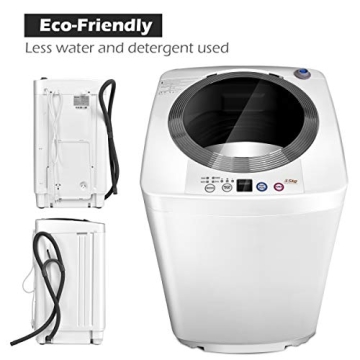 Giantex Portable Washing Machine - 8 LBS Compact Washer