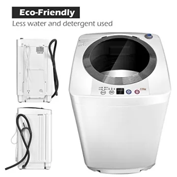 Giantex Portable Washing Machine - 8 LBS Compact Washer