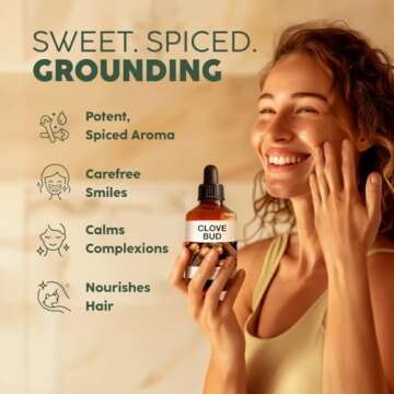 Kukka Clove Oil for Teeth and Gums - 4 Fl Oz - 100% Pure Natural Clove Essential Oil - Steam distilled from Flower Buds for Potency - A Perfect Solution for Oral Care, Hair, Diffuser & DIY Soap Making