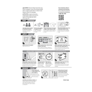 Command XL Heavyweight Picture Hanging Strips for Home Decor