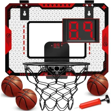 Indoor Basketball Hoop - Fun Gift for Kids 5-10 Years Old
