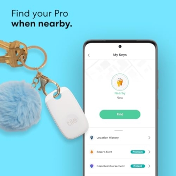 Tile Pro 2022 2-Pack Bluetooth Tracker Keys Finder