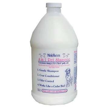 Minsheen Dog Grooming Shampoo and Conditioner, Natural Itch Relief for Dogs and Pets PH Balanced, Ma...