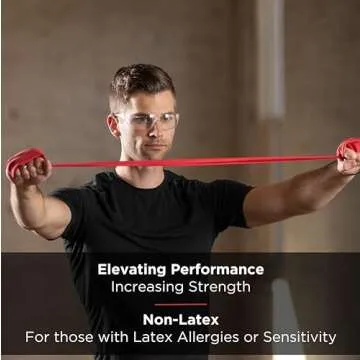 THERABAND Non-Latex 25 Yard Resistance Band Roll for Fitness