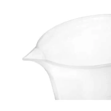 EISCO Plastic Pitcher, 1000mL (1L) - Molded Graduations - Chemical Resistant & Autoclavable Polypropylene - Measuring Jug