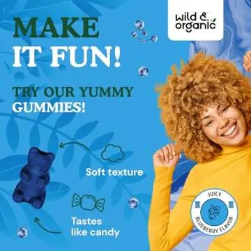 L-Methylfolate Gummies for Brain and Mood Support