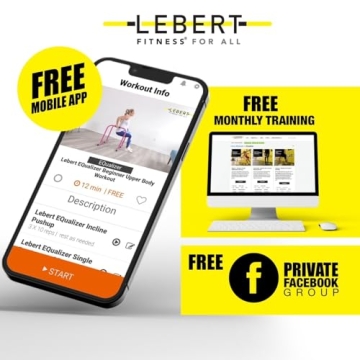 Lebert Fitness Parallette Bars for Home Workout Equipment
