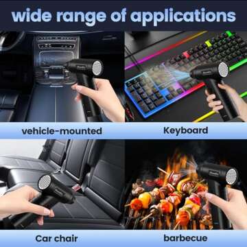 Upgrade to Compressed Air Duster - Powerful Electric Blower