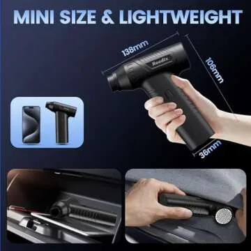 Upgrade to Compressed Air Duster - Powerful Electric Blower