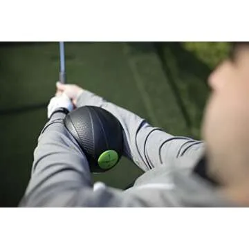 theSTRUCTUREBALL Golf Training Aid is a Golf Swing Aid That Helps Train Proper Swing Mechanics, Arm Structure, Setup, and Alignment
