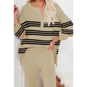 Stylish Oversized Two Piece Women's Outfit - ETCYY