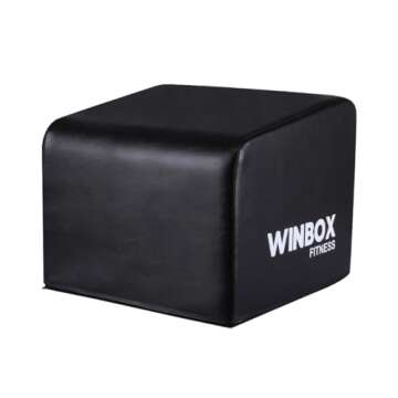 WINBOX Hip Thrust Bench, Hip Thrust Machine for Hip Thrust and Glute Bridge Exercise, Whole Booty Shaping & Glute Muscles Building Workout Equipment - Large Size