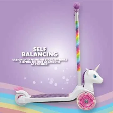 Self Balancing Kick Scooter for Kids Ages 3-7