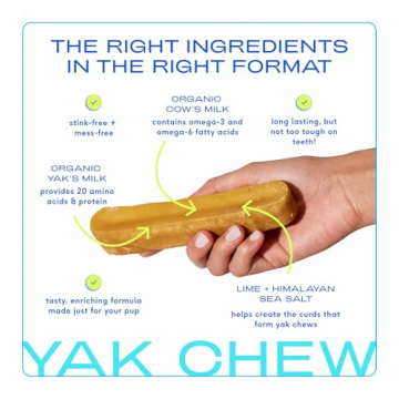 Buy Native Pet Yak Chews for Strong Chewers - 10 Pack